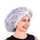 Touca Tnt Branca Grande Descartável Cabelos Volumosos 12 Un (2)