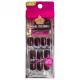 World Queen Nail Queen Ultra Brilho Curta Marrom 711 - Unhas Postiças (1)