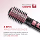 Escova Rotativa Mondial ER-10 1200W, Rose/Preto 127V (3)