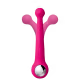 Vibrador Duplo Estimulador Clitoriano Rosa Bonnie Svakom (2)