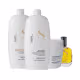 Kit Alfaparf Semi Di Lino Diamond Cristalli Sublime Salon (4 Produtos)