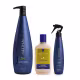 Kit Aneethun Linha A Shampoo 1000ml + Creme de Brilho 250ml + Multibenefícios 150ml (1)