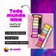 Paleta Sombras 8 Cores gliter carnaval Girls Summer Pink21 COR:02 (3)