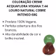 Coloração Creme Acquaflora Vegana 7.44 Louro Natural Cobre Intenso 60g (2)