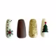 Unhas Postiças Kiss Sd North Pole Long C/28un Sd16x (4)