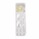 Unha Postiça Para Pés Kiss Impress Color Toe Nails 501 Lustre White Com 24un (4)