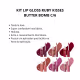 Kit Lip Gloss Ruby Kisses Butter Bomb C/6 (2)