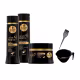 Kit Haskell Cavalo Forte Shp Cond Máscara 300ml/g +Cumbuca