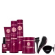 Kit Haskell Quina Rosa 5 Itens 500ml Completo +Kit Presente