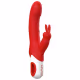 Intt Especial Luxury Crazy Rabbit Vermelho - Vibrador e Estimulador Clitoriano (2)