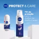 NIVEA Protect & Care - Desodorante Antitranspirante Aerossol 150ml (6)