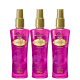 Kit Phytoderm Sexy Girl Deo Colônia Body Splash (3 Unidades) (1)