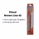 Pincel Klass Vough Brown Line Para Aplicar Glitter 42 (3)
