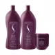 Senscience True Hue Shampoo + Condicionador 1L + Máscara Inner Hidratação 500ml (1)