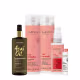 Kit Cadiveu Essentials Hair Remedy Shampoo Condicionador Leave-in Sérum Ampola e Açaí Oil 110 (5 produtos)