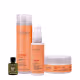 Kit Cadiveu Professional Bye Bye Frizz  Shampoo Leave-in Máscara e Açaí Oil (4 produtos) (1)