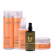 Kit Cadiveu Professional Bye Bye Frizz Shampoo Condicionador Máscara Leave-in e Açaí Oil 60 (5 produtos) (1)