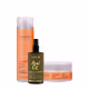 Kit Cadiveu Professional Bye Bye Frizz Shampoo Máscara e Açaí Oil 60 (3 produtos) (1)