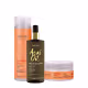 Kit Cadiveu Professional Bye Bye Frizz Shampoo Máscara e Açaí Oil 110 (3 produtos) (1)