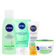 Kit Facial Nivea Skin Care Pele Olesoa + Protetor 50 Fps (10)