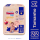 Fralda Turma da Mônica Baby Premium Jumbo M com 22un (2)