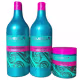 Kit Capilar Cachos Shampoo Condicionador 1L e Máscara OmegaHair (1)