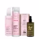 Kit Cadiveu Professional Essentials Quartzo Shine Shampoo Barra Condicionador Máscara Barra Pré-Shampoo e Açaí Oil 60 (5 (1)