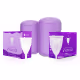 Kit 2 Coletores Menstruais Inciclo + 2 Cápsulas Esterilizadoras - 1 Coletor A + 1 Coletor Teen (1)