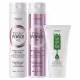 Kit Shampoo e Condicionador Inner Force e Leave-in Dna 150g