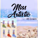 Miss Artistic Sapatinho Verão 40 Graus Água de Coco - Esmalte Cremoso 6,5ml (3)