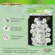 Refil Sabonete Líquido Lux Botanicals Essências do Brasil Buquê de Jasmin 400ml Leve Mais Pague Menos (3)