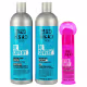 Kit TIGI Bed Head Recovery Shampoo 750ml + Condicionador 750ml + After Party 100ml (1)