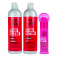 Kit TIGI Bed Head Resurrection Shampoo 750ml + Condicionador 750ml + After Party 100ml (1)