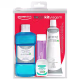 KIT POWERDENT VIAGEM ESCOVA DENTAL + CREME DENTAL + FIO DENTAL + ENXAGUANTE BUCAL (1)