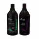 kit Escova Progressiva Princess Lizz Blond Shampoo e Alinhamento Térmico 2x1000ml - Petre Cosmetics (1)