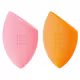 Kit Esponjas De Maquiagem Real Technques - Esponja De Maquiagem Miracle Powder Rosa + Esponja De Maquiagem Miracle Complexion Laranja (1)