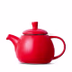 Bule de Chá de Cerâmica com Infusor Egg Duo Teapot Moncloa Vermelho 790ml (2)
