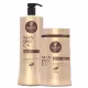 Kit Haskell Mandioca Shampoo e Máscara 1L/900g Hidratação (1)