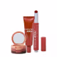 Kit Océane 4you Trio de Sombras Cooper Shine Hidratante Labial Coral e Blush Líquido Laranja (3 Produtos) (1)