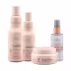 Kit Ecosmetics Plastica Capilar Shampoo 250ml, Máscara 250ml, Leave-in 250ml, Color Glam Blond Oil 60ml (1)