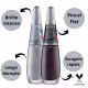Kit Esmalte Glitter 3D Impala Viva, Ame e Brilhe Com 2 7,5ml (2)