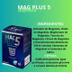 Mag Plus 5 60 Capsulas 550mg Magnésio Dimalato Quelato Herbamed (8)