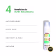 Cosmobeauty Cosmoblock Blur Anti Acne A FPS 80 Bege - Protetor Solar 50g (3)