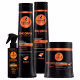 Kit  Engrossador Encorpa Cabelo Haskell 500ml C/ 4 Itens (1)