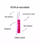 Batom  Gloss Hibisco - Natural e vegano (2)