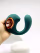 Vibrador de Ponto G e Clitóris com Pulsação - Snail  - Verde (4)