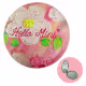 Espelho Portátil de Bolsa Duplo Redondo Hello Mini SH883-9 (1)
