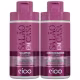 Kit Eico Salão em Casa Cronograma Profissional Shampoo 450ml + Condicionador 450ml Complexo Colageno (1)