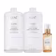 Kit Keune Satin Oil Shampoo 1000ml + Condicionador 1000ml + Óleo 95ml (1)