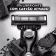 Carga Gillette Mach 3 Carbono 8un (4)
